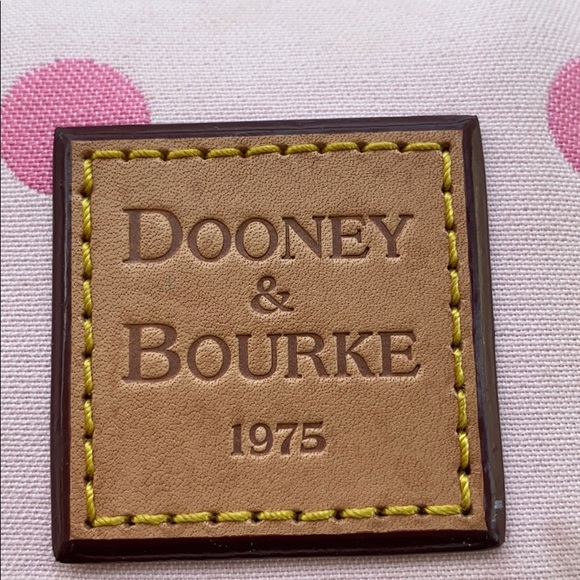 Dooney & Bourke Pink Polka Dot Bag - Picture 3 of 8